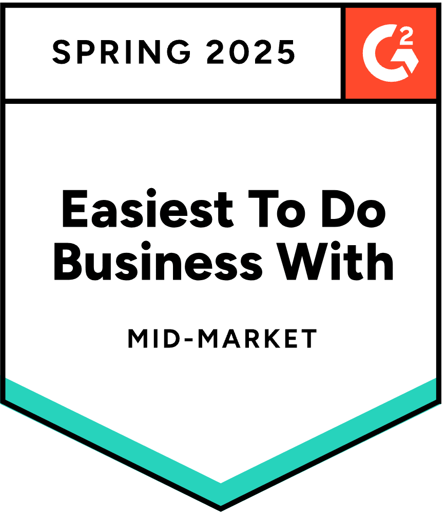 Policy Management · Easiest To Do Business With · Mid-Market · Ease Of Doing Business With