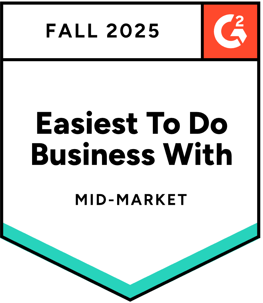 Policy Management · Easiest To Do Business With · Mid-Market · Ease Of Doing Business With