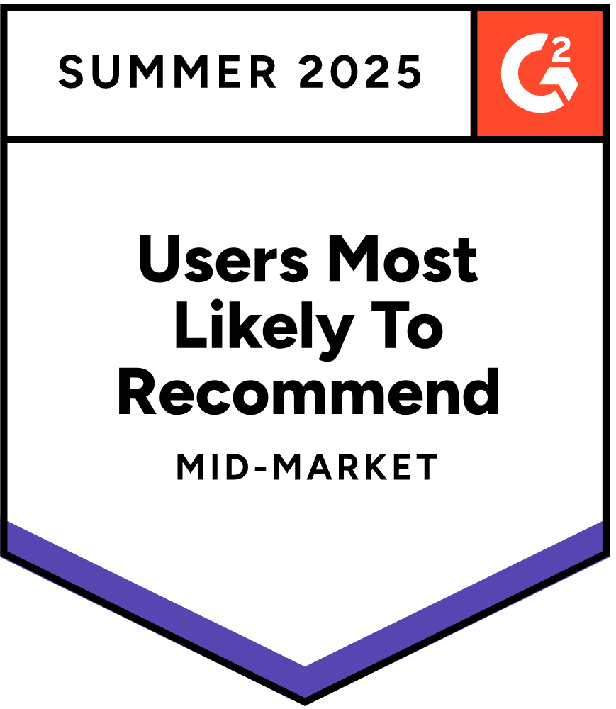 Policy Management · Users Most Likely To Recommend · Mid-Market · Nps