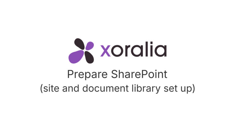 Prepare SharePoint Cover