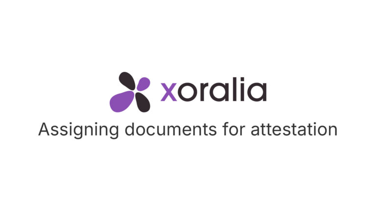 cover Assigning docs for attestation 1